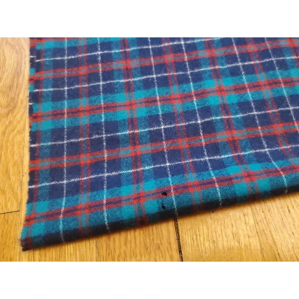 Pendleton Vintage Made in USA MacHardy Tartan Plaid 100% Virgin Wool Scarf NEW